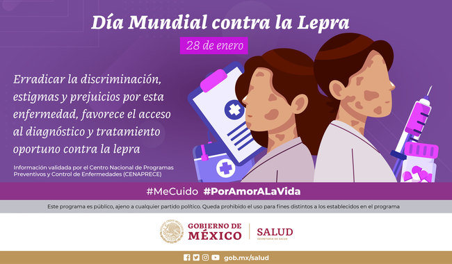 En México, tratamiento contra la lepra es gratuito