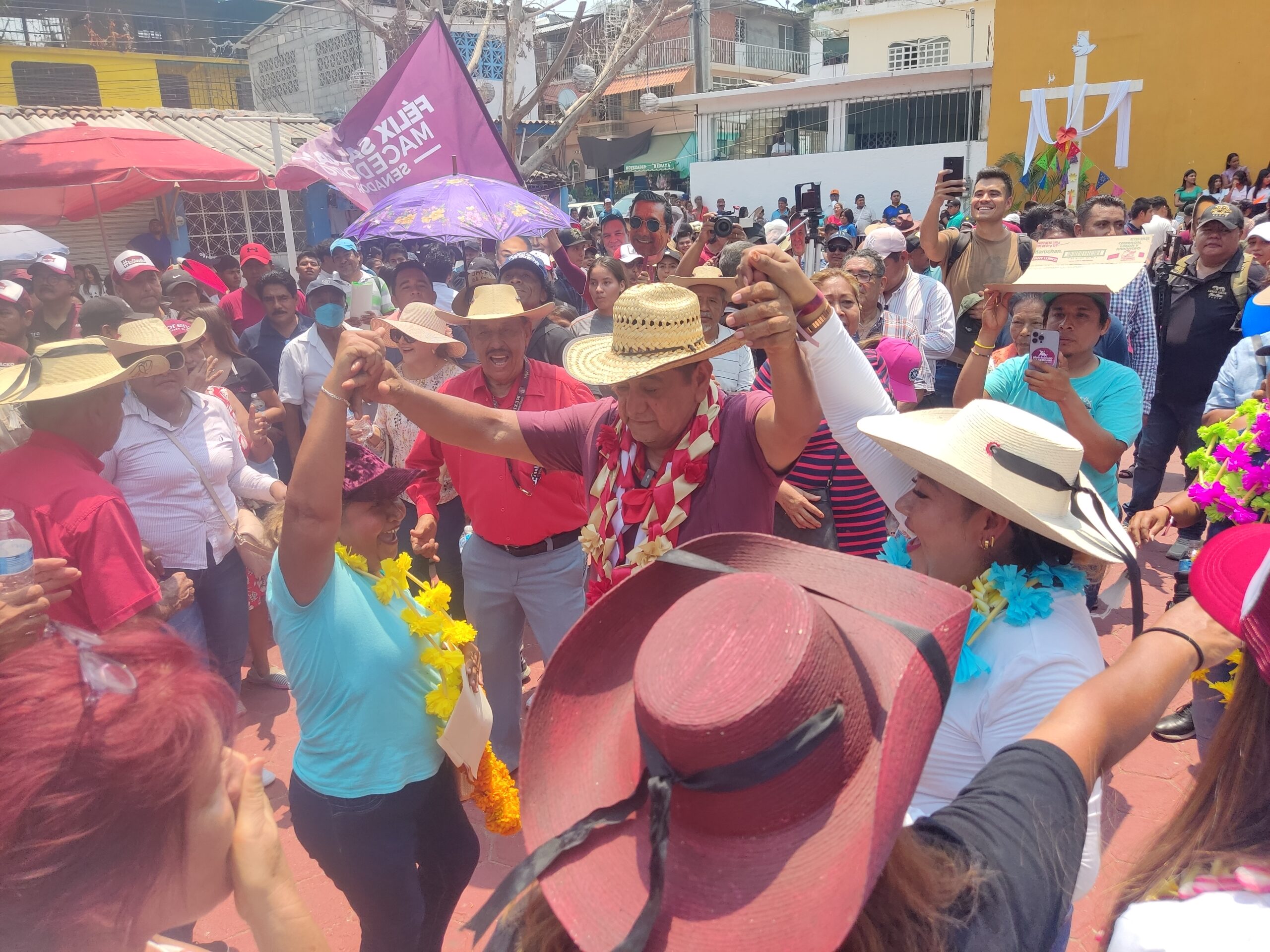 "Salgado Macedonio llama a militantes del PT y PVEM a sumarse a su proyecto rumbo al Senado"