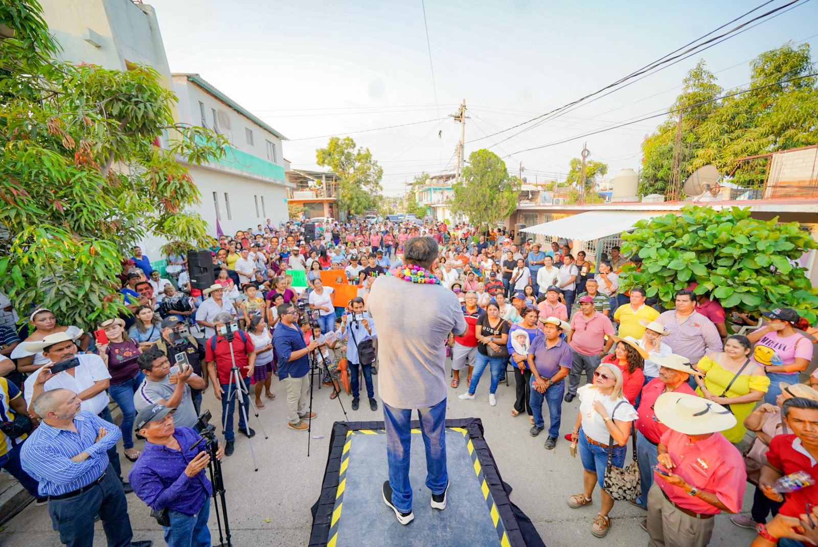 Félix Salgado llama a no retroceder en la lucha por la democracia mexicana