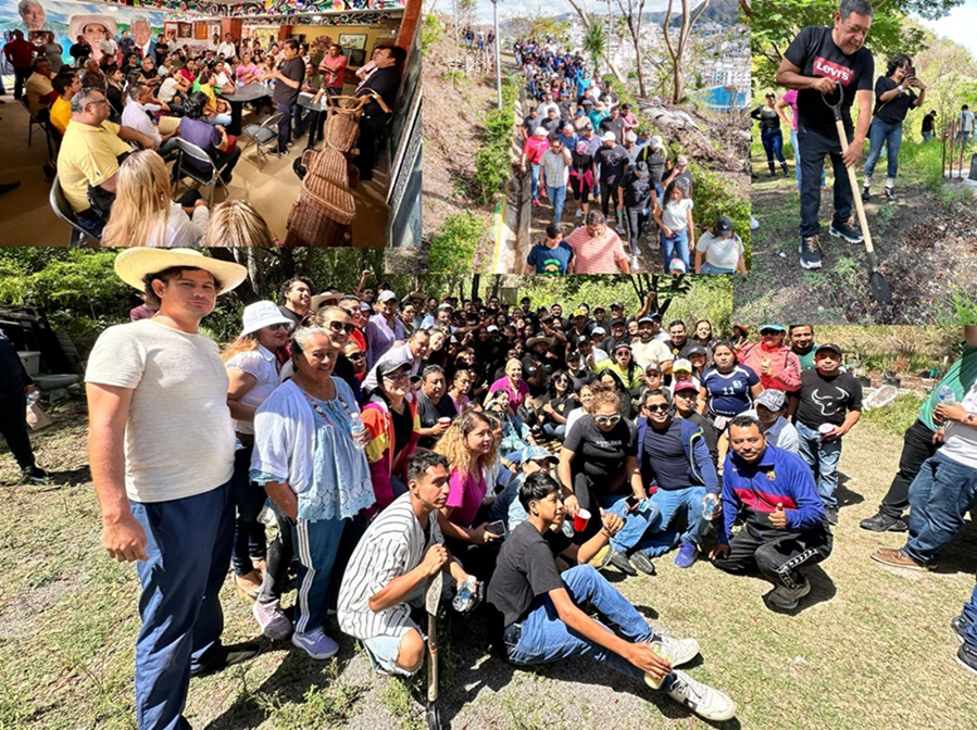 Félix Salgado Promueve Participación Ciudadana y Conservación Ambiental en Guerrero