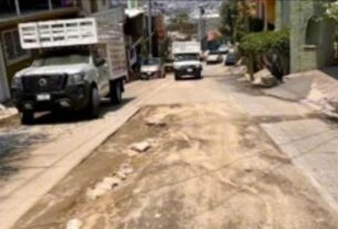 Vecinos de Palma Sola en Acapulco Exigen Rehabilitación de Calle Independencia